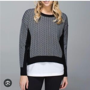Lululemon Yogi Crew Sweater Size 12